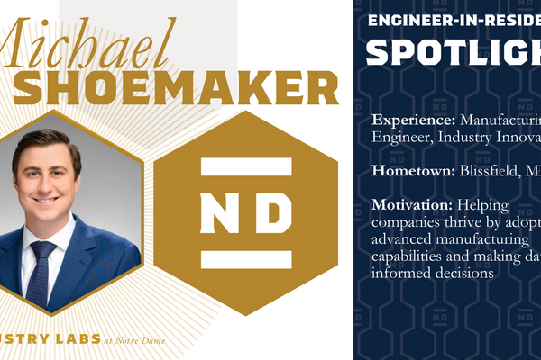 Michael Shoemaker Engineer in Residence Spotlight